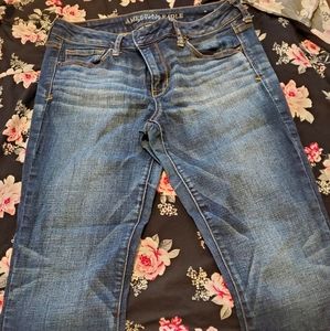 A.E Super Stretch Denim Jeans size 10 SHORT